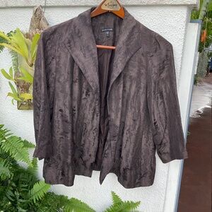 Eileen Fisher Women’s Brown Jacket Size: S